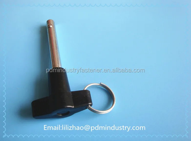 SS304 SS316 Push Button Ball Lock Pins T Handle Quick Release Locking Pin
