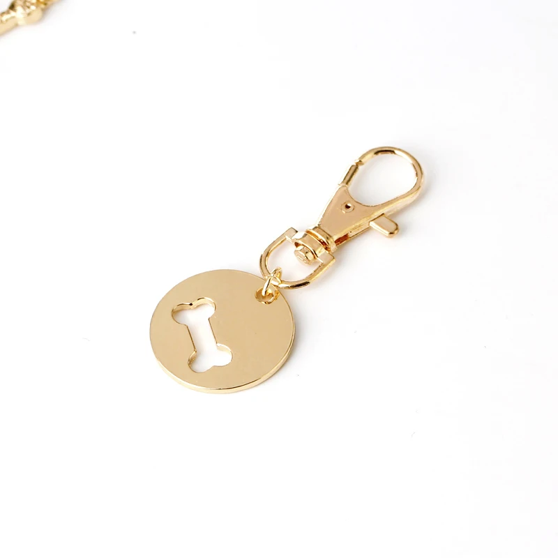 Dog Bone Matching Best Friends Charm Necklace&Key chain BFF Bones Friendship Pet Dog Lover Jewelry