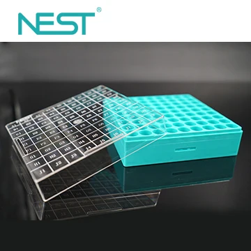 Plastic 9*9 Cryo Box for 4.0ml Cryogenic Vial