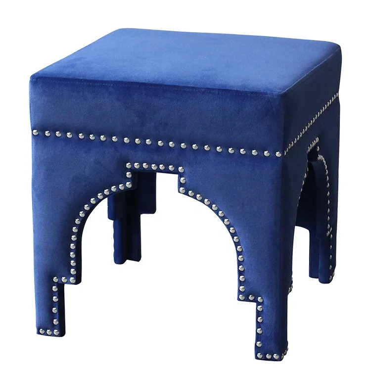 Modern Beauty Design Home & Furniture Footstool Piano Bench Ottoman Fabric Pink Ottoman Stool