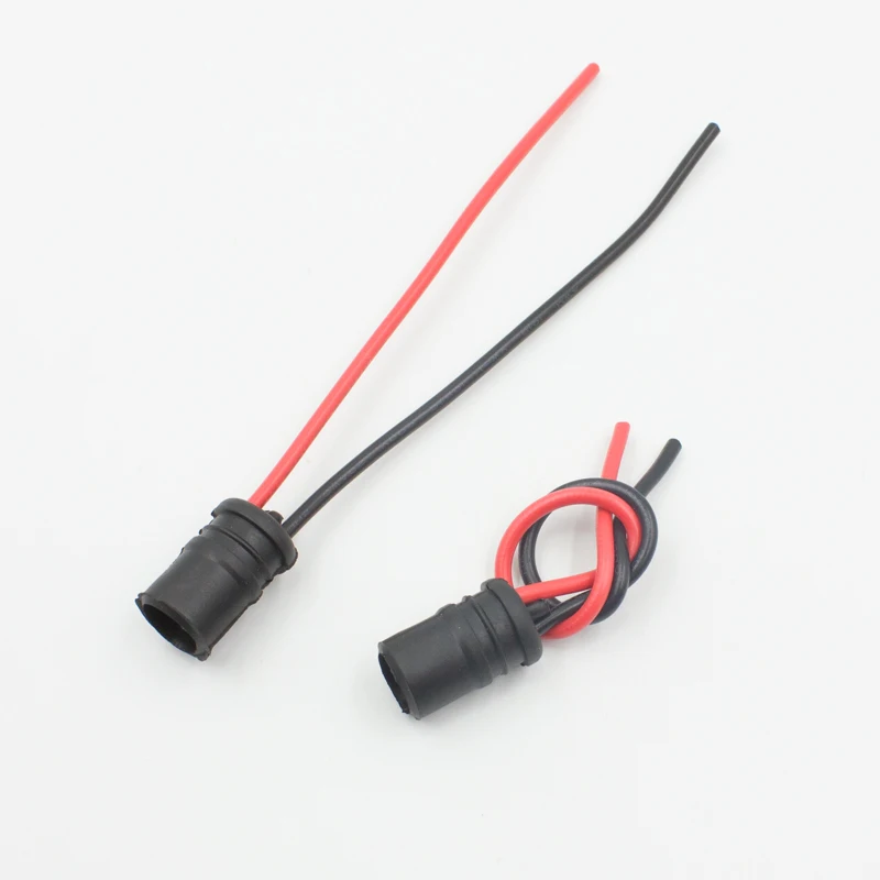 Car OEM 13CM T10 led bulb Connector W5W 168 194 Car Lamp Cable Auto Bulb Wire Light T15 LED Bulbs Socket adapter T10 w5w socket