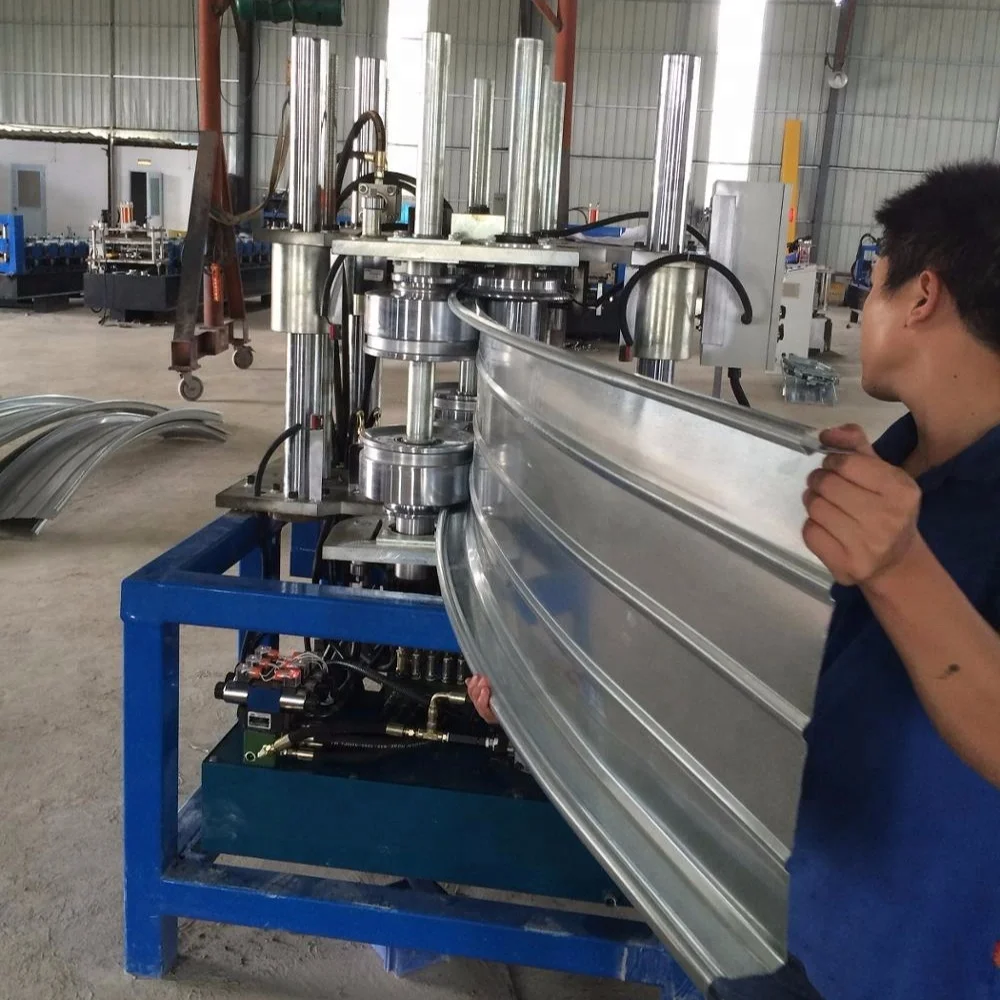 Bemo style Aluminum Standing Seam Roof panel Curving Machine
