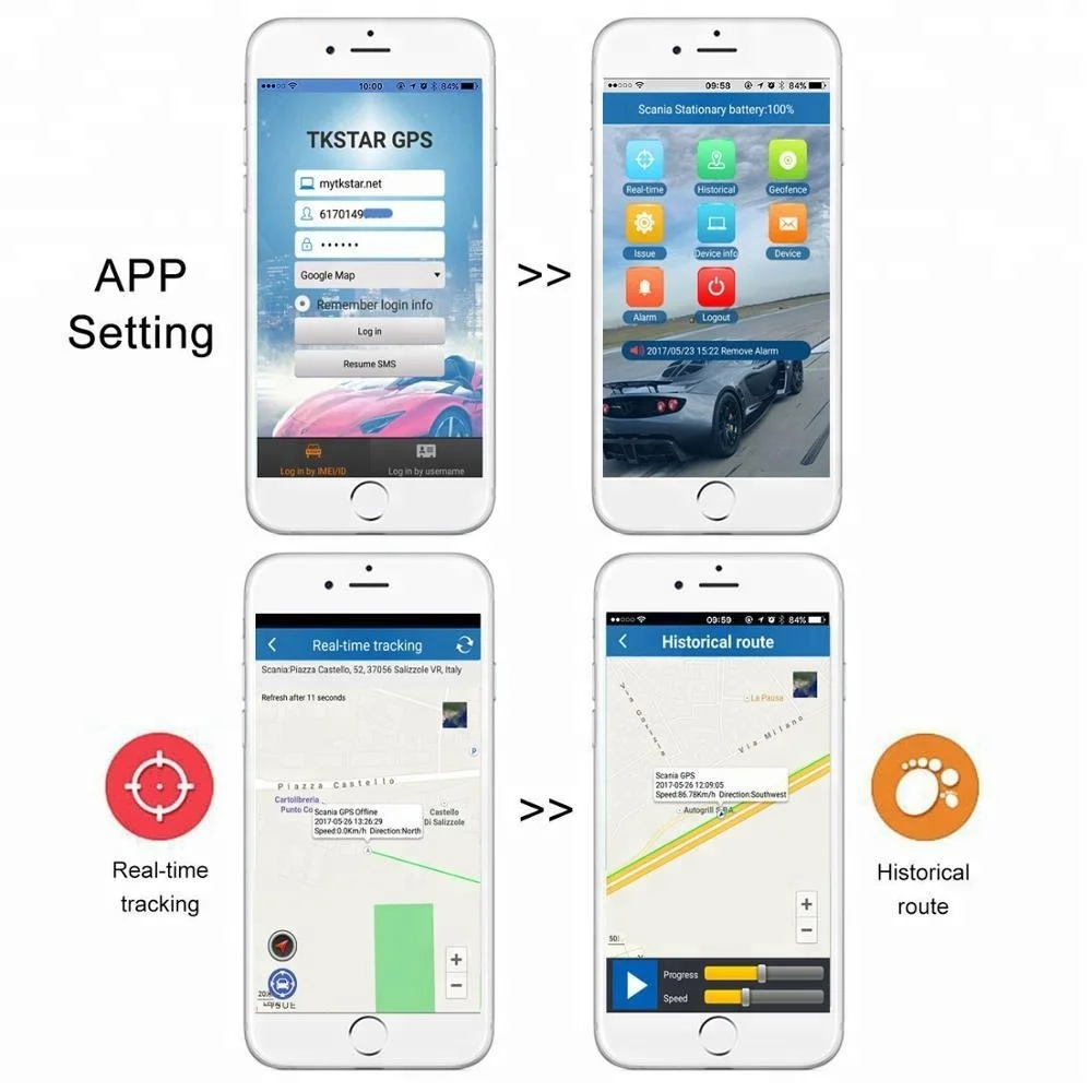 Mini size hidden GPS Tracker for personal/vehicle real time tracking GSM GPRS Locator with magnet