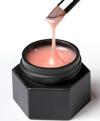 Hard crisp easy to shape extension nail gel 1 kg wholesale