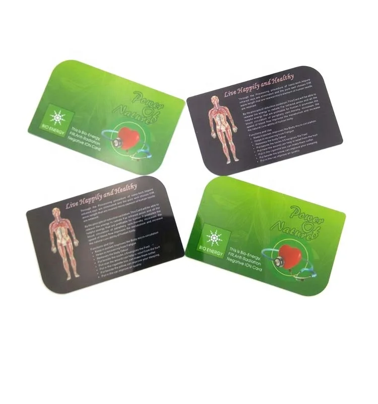BIO quantum science energy card/ FIR energy card/ OEM health care card