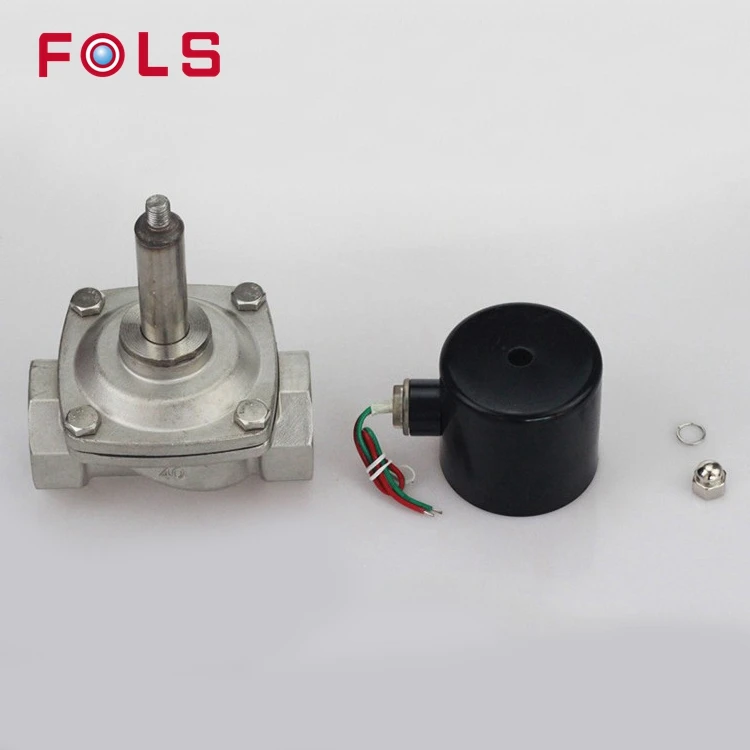 1.5 Inch Two Way Stainless Steel Food Grade Sanitary Water Solenoid Valve