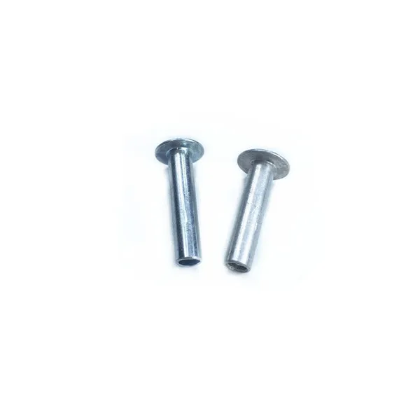 Round Head Steel Semi Hollow Tubular Rivets