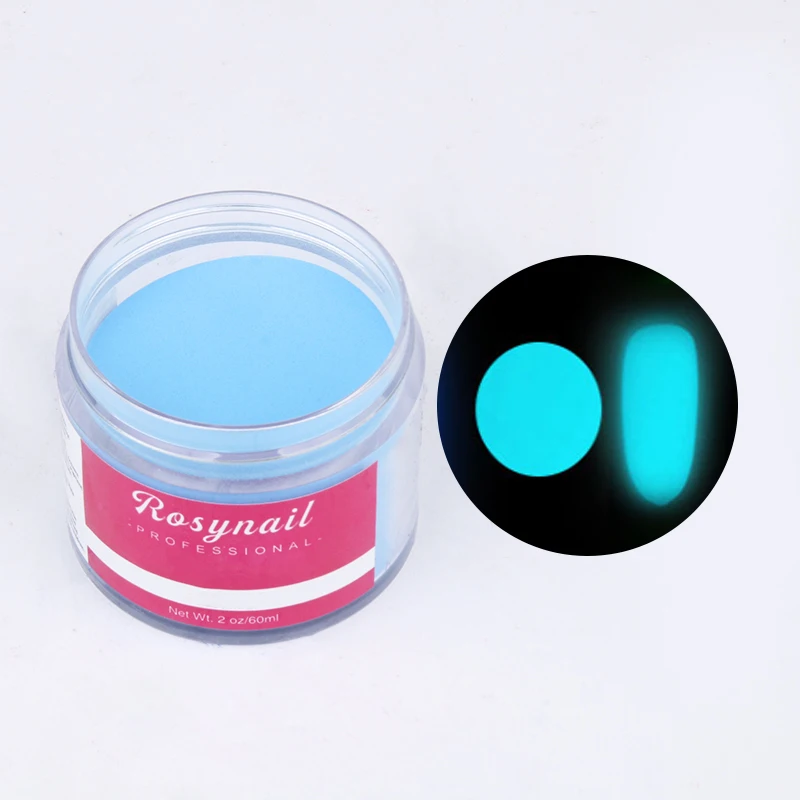 wholesale 3 in 1 Glow In the Dark Nail Dipping NEON fluorescence Pigment Acrylic Powder