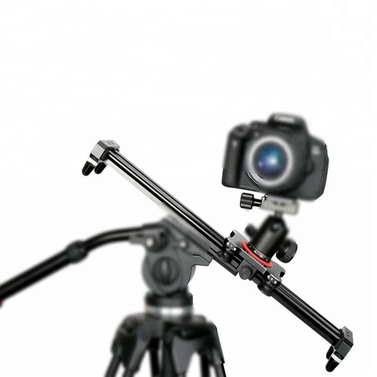 50cm SmartPhone Video Slider Camera Slider Aluminum Alloy Video Track Slider in Video Shooting Rail Stabilization System