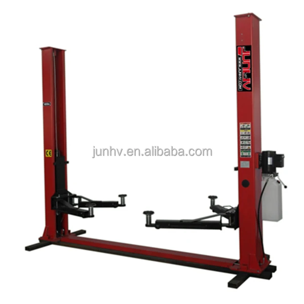 Wholesale vehicle equipment used 2 post electric motorcycle wheel alignment lift hydraulic jacket car ramp