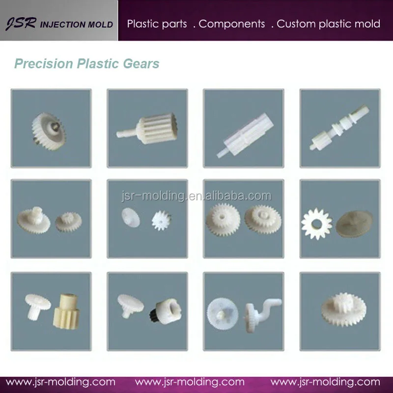 Low price ! Custom plastic internal gears , plastic nylon small pinion gears for plastic gears replacement