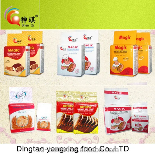 Fast powerful fermentation ability wheat flour molasses Instant dry active yeast