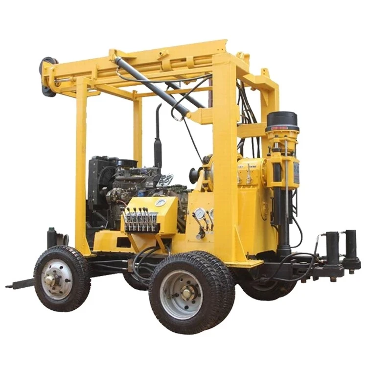portable water well drilling rig for sale 80m,100m,120m,150,180m,200m