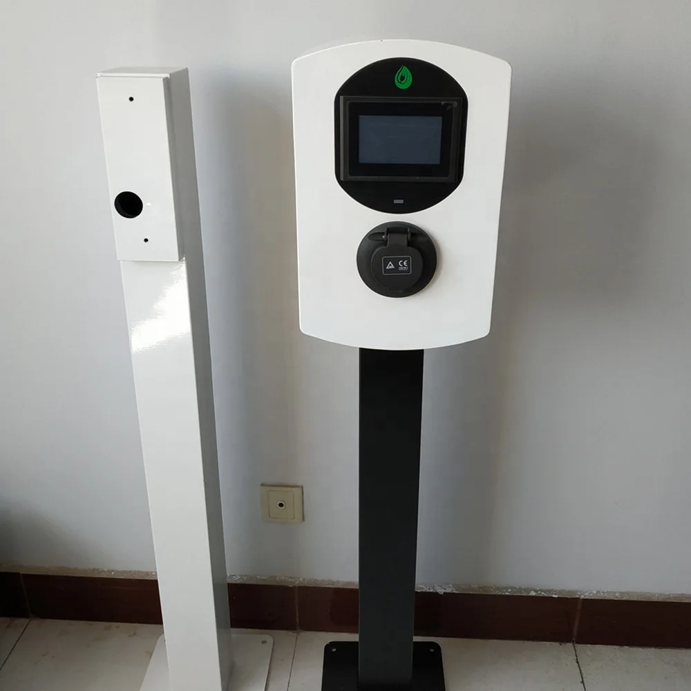 Аккумуляторная батарея 230 кВт в 32A AC ev с разъемом типа 2, сенсорный экран, тип B RCD,OEM