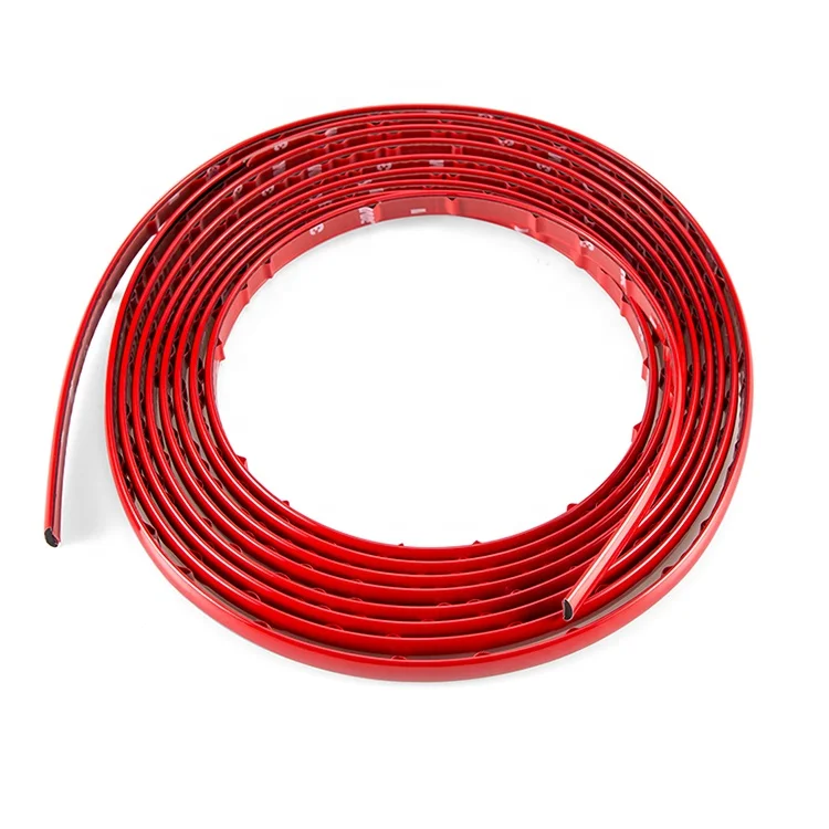 
Car Moulding Trim Silver Chrome Strip Car Door Edge Window Bumper Decoration trim 