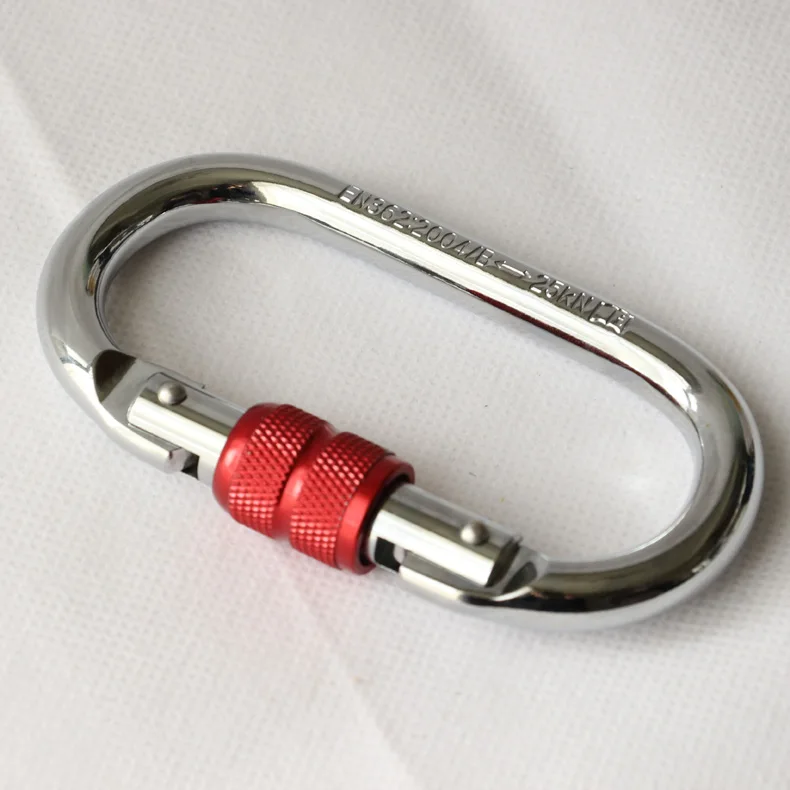 Quality  aluminum  Climbing round Carabiner factory wholesale