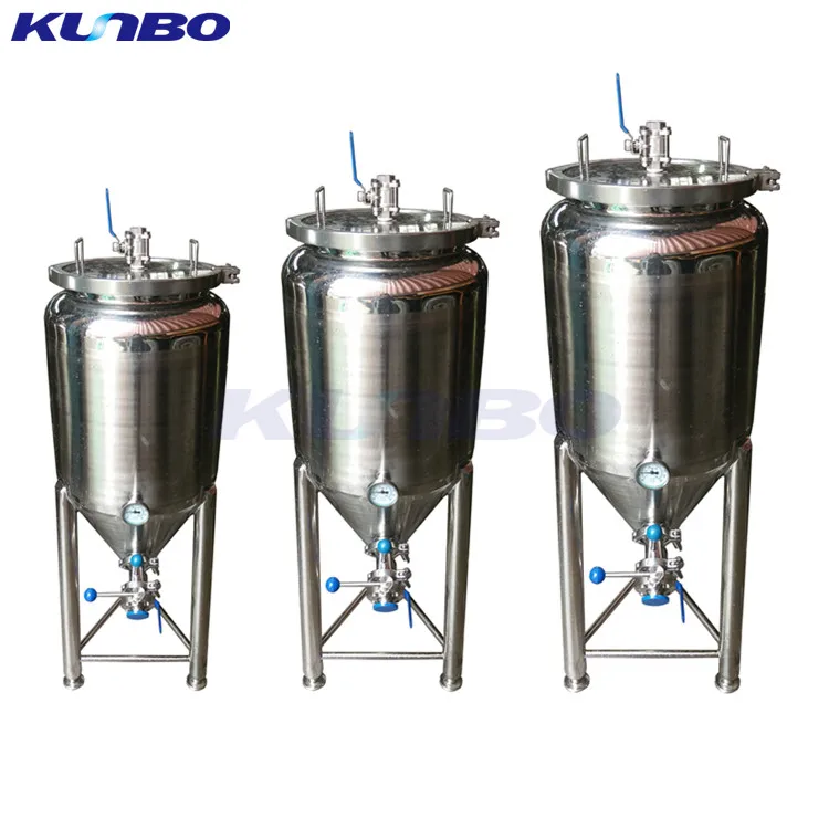 KUNBO Stainless Steel Homebrew Fermenter Home Beer Fermentation Tank
