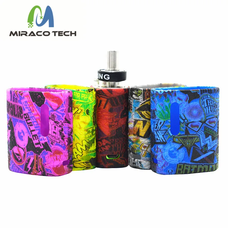 
Foggyman vape box mods protective cover leather silicone vape case for stick pico baby 25w kit 