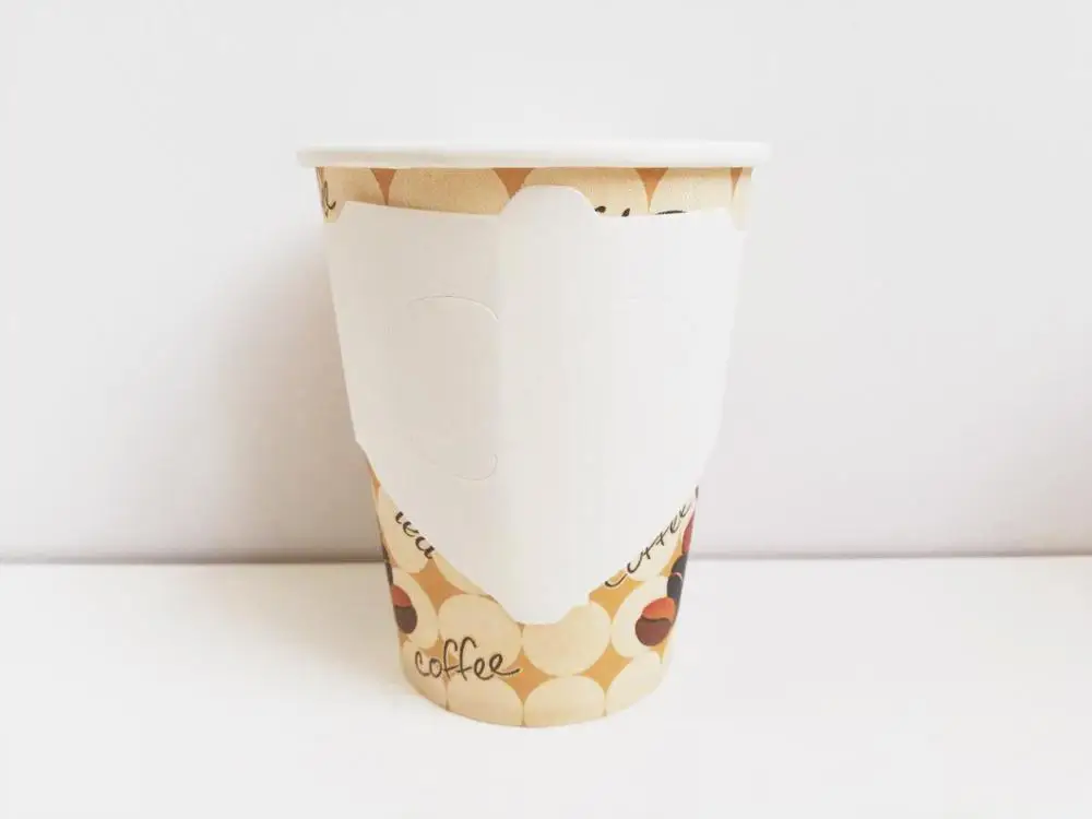 
wholesale China supplier cheap price for single wall 7oz/8oz/9oz paper coffee cups with handle for hot coffee drink 