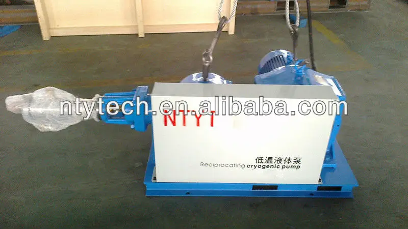 Cryogenic Pump 1500 L/h liquid oxygen, liquid nitrogen, and liquid argon Reciprocating Cryogenic Pump for Skid Vaporizer