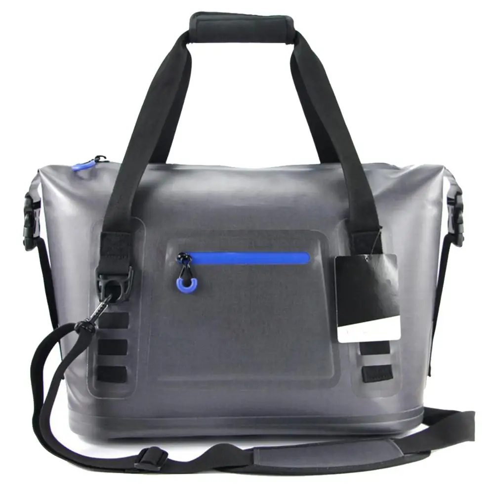 Radio frequency Heavy Duty TPU Soft side outdoor beer Insulated Tote Waterproof leak proof Cooler Bag