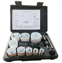 
14PCS BI-METAL HOLE SAW SET 