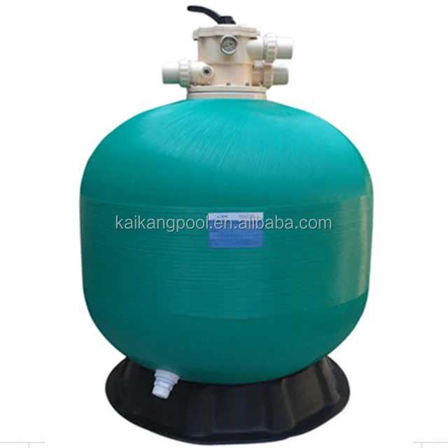 Кварцевый фильтр для песка с верхним креплением для бассейна с клапаном 1,5 дюйма, манометр для воздушного масла из нержавеющей стали