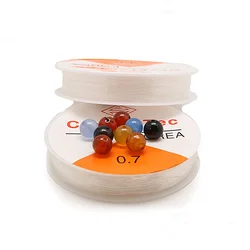 TPU Elastic Cord DIY Accessories,Elastic String ,Strong & Stretchy Transparent Crystal Tec Korea