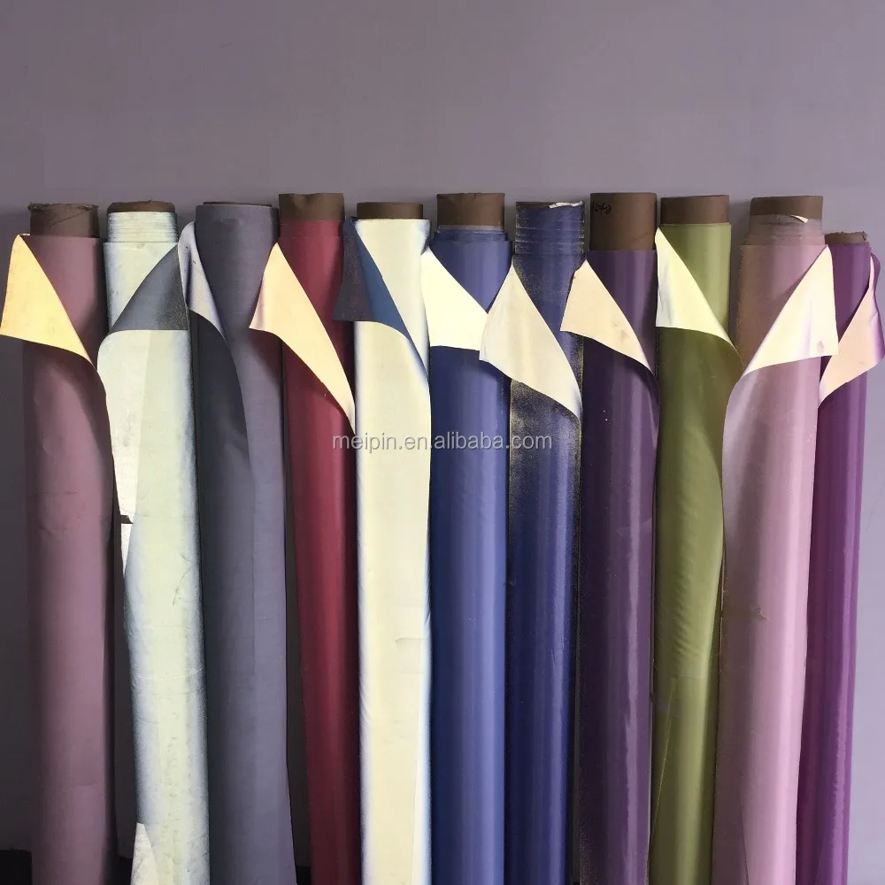 High Visibility 100% Polyester soft Pink Rainbow Color Reflective Polyester Fabric