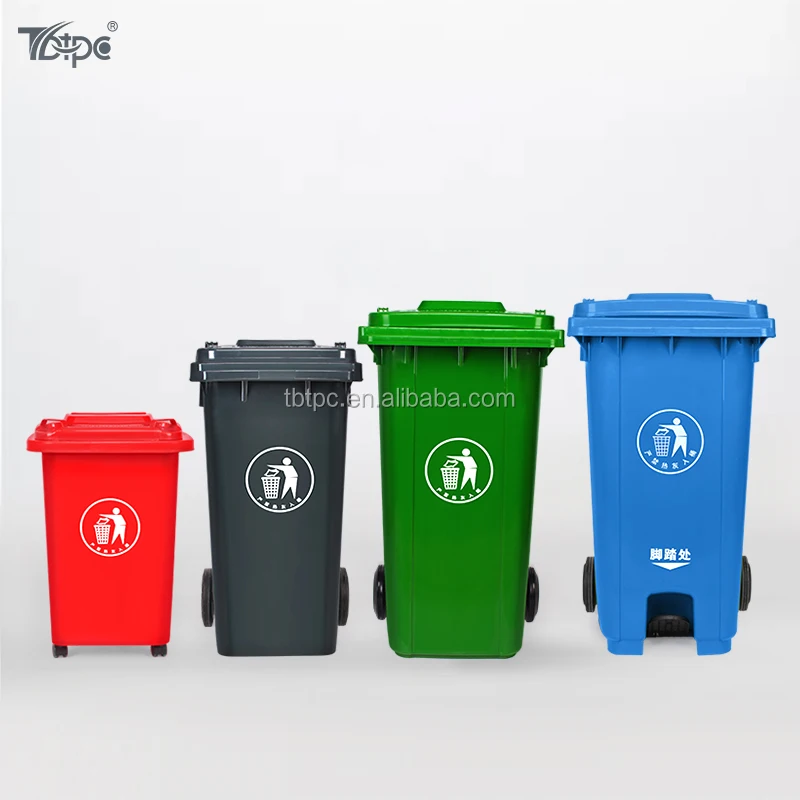 240 Liter waste garbage recycle China wheelie bin
