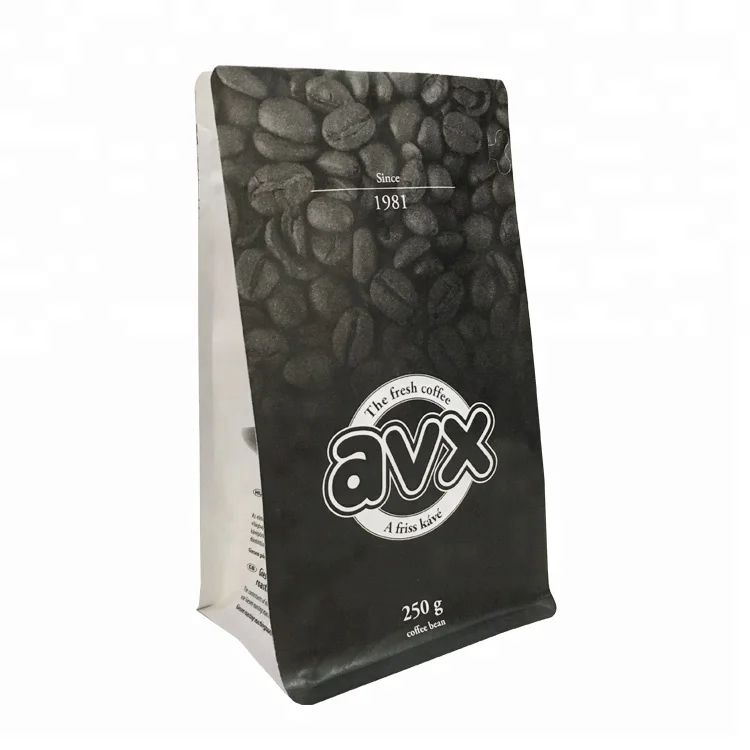Personalized coffee bags/raw coffee beans packaging/coffee packets wholesale