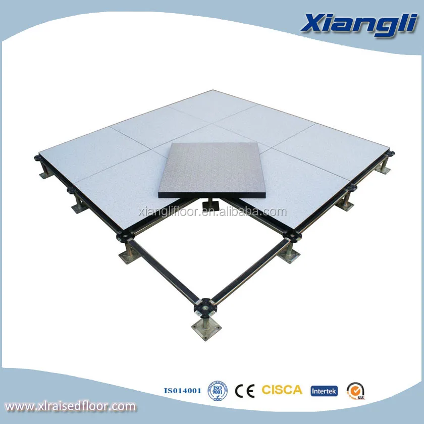 Anti-static calcium sulphate  raised  flooring system for data center use