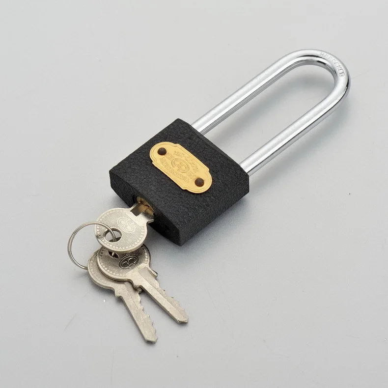 Padlock Painting Iron 25mm Top Security Black Color /LOCK Lock Black Paint Cr-plated Steel HEHE CN;ZHE
