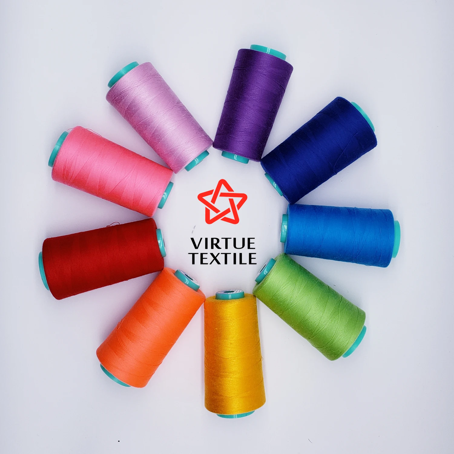 Швейная нить из полиэстера Virtue Textile Brand 40s/2 100%