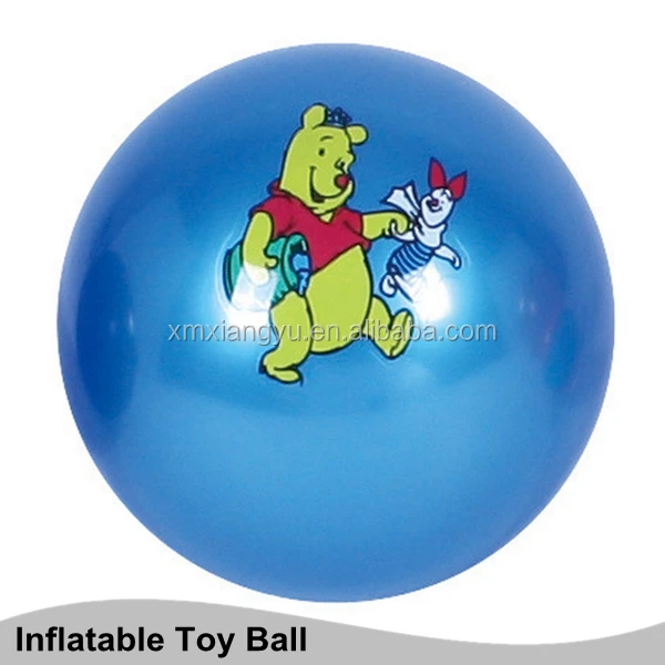 
custom size not-toxic inflatable pvc ball with decal logo 