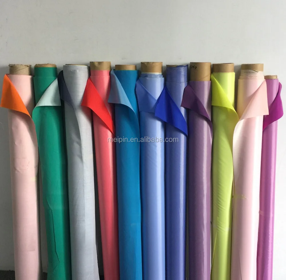 High Visibility 100% Polyester soft Pink Rainbow Color Reflective Polyester Fabric