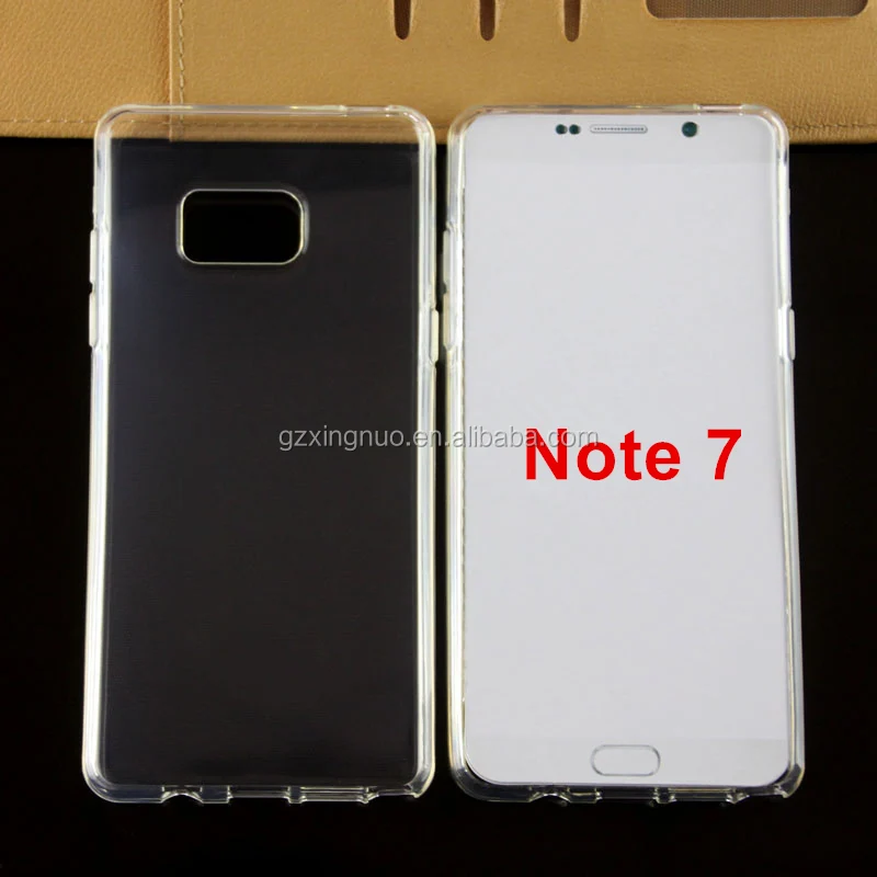 Мобильный телефон Protecor Тонкие Резиновые 0.8 мм Ясности TPU Чехол для Samsung Galaxy Note 7