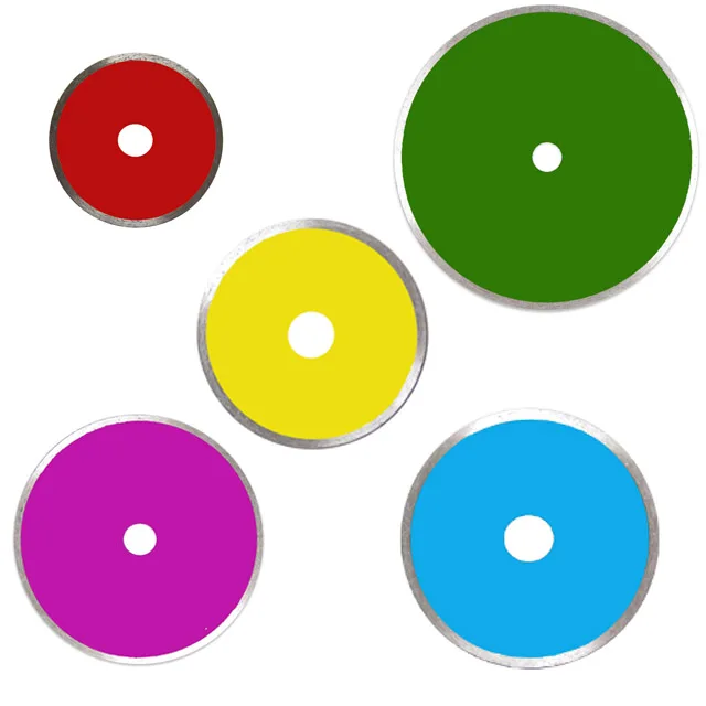 Diamond Cutting Circular Saw Blade Cold Pressed Continuous Type For Tile,Ceramic