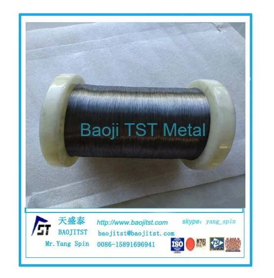 Титановые провода с яркой поверхностью