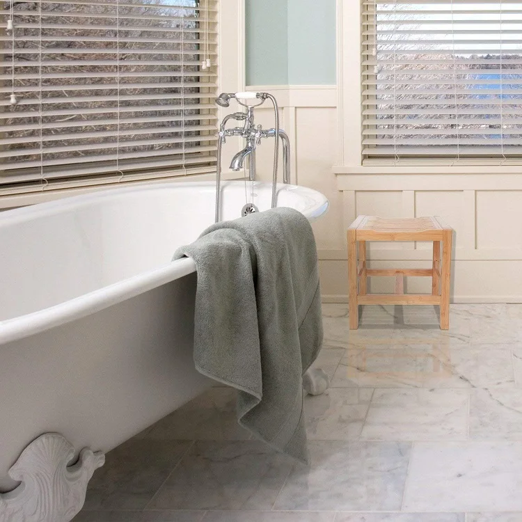 World best selling products teak shower stool