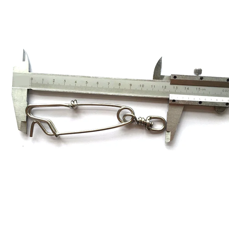 Stainless Steel Fishing Swivels Snap Speargun Float Line Fishing Snap Swivels