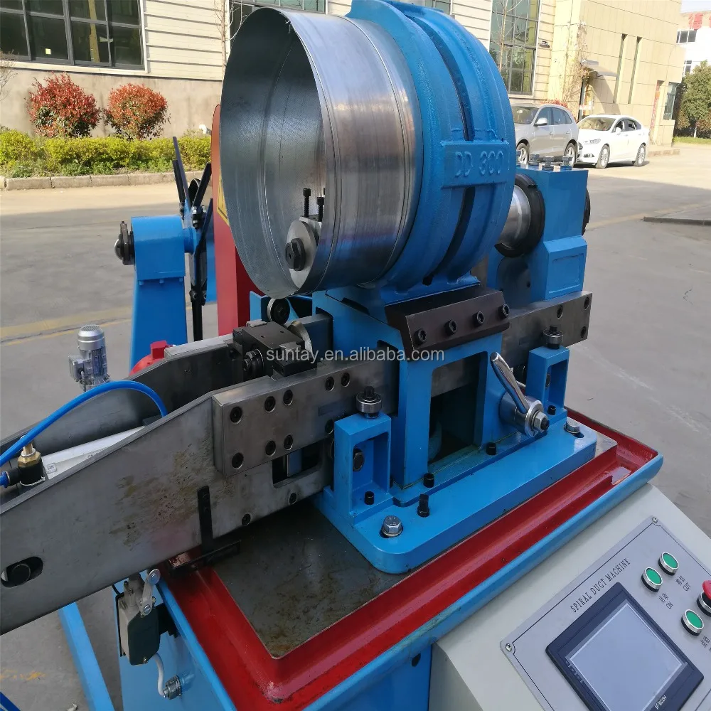 Spiral duct forming machine manufacturer suit galvanized plate and stainless steel