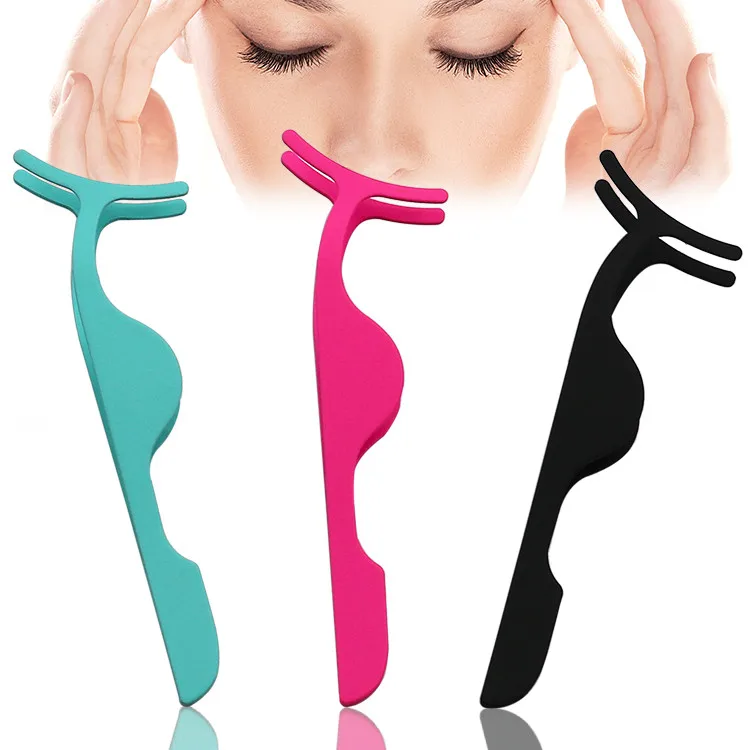 
Hot Stainless Steel Logo Lash Extension Pink Tool Private Label False Lashes Custom Lash Applicator 