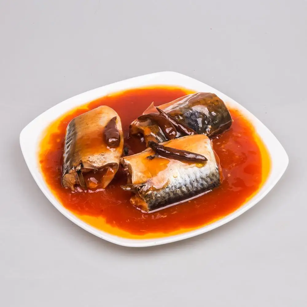 China factory direct tin mackerel in tomato sauce hot selling in Ghana