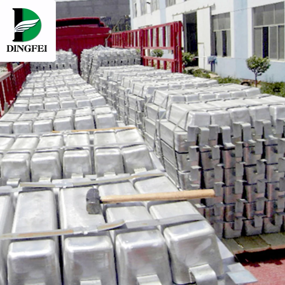 
casting zinc ribbon anode 