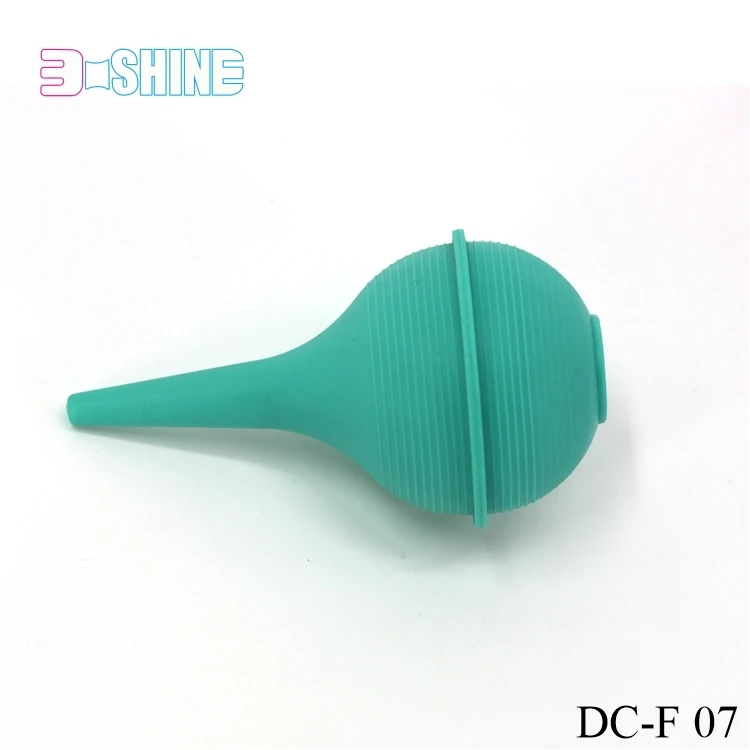 silicone material green Baby Nasal Aspirator and Booger Sucker