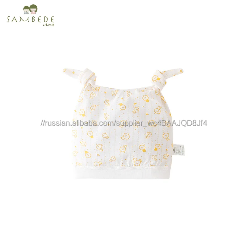 Sambede Симпатичные хлопок мягкий и безопасности новорожденного ребенка шляпы оптовая продажа Детские шапочки CapSME0707