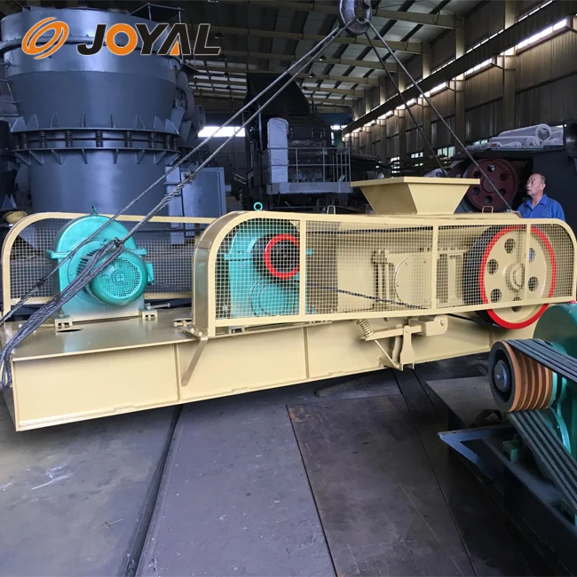 Joyal big capacity crushing plant roller crusher hydraulic, roller crusher manufacturers