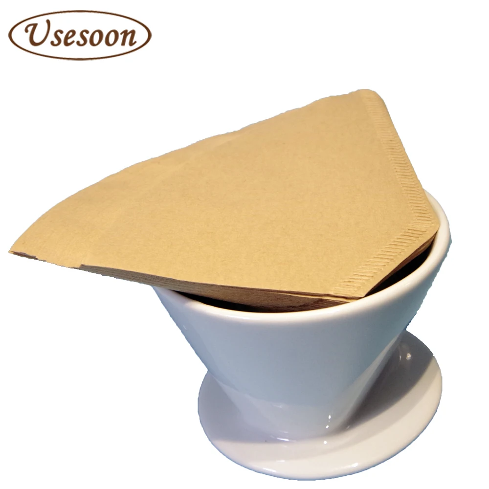 Un-bleached cone coffee filter paper 102# 104#