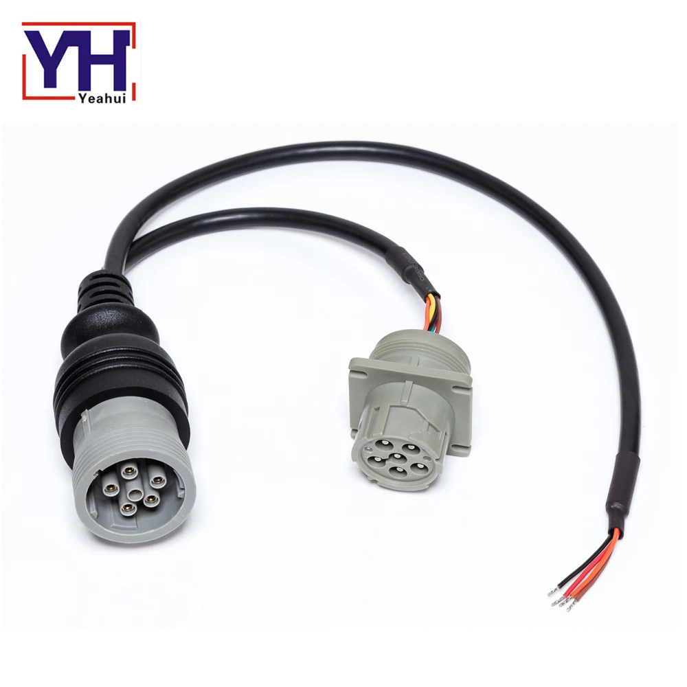 Пользовательские J1708 Deutsch 6pin Splitter Y кабель грузовик Кабель-адаптер для много устройства M2M устройства
